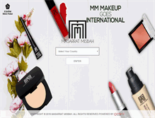 Tablet Screenshot of masarratmakeup.com